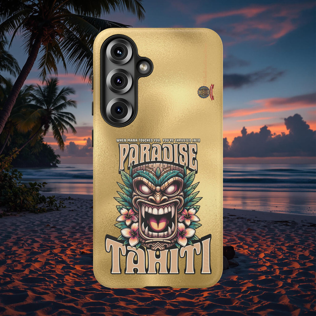 Tahiti – Coque Antichoc Premium Tiki Royal