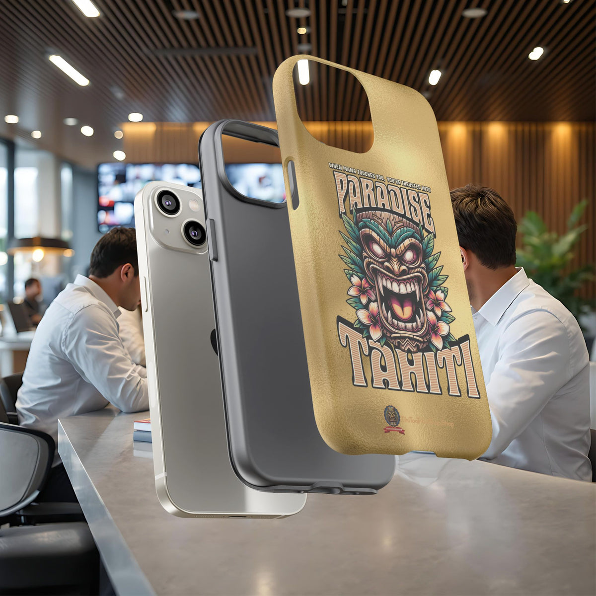 Tahiti – Coque Antichoc Premium Tiki Royal