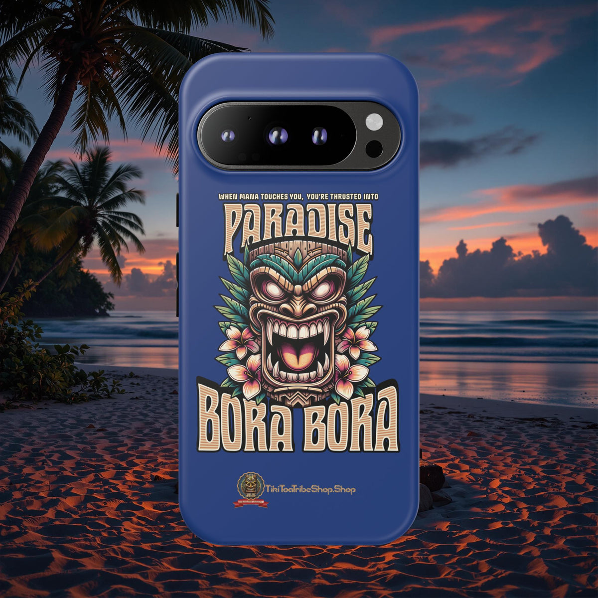 Bora Bora – Coque Antichoc Premium Tiki Élégance