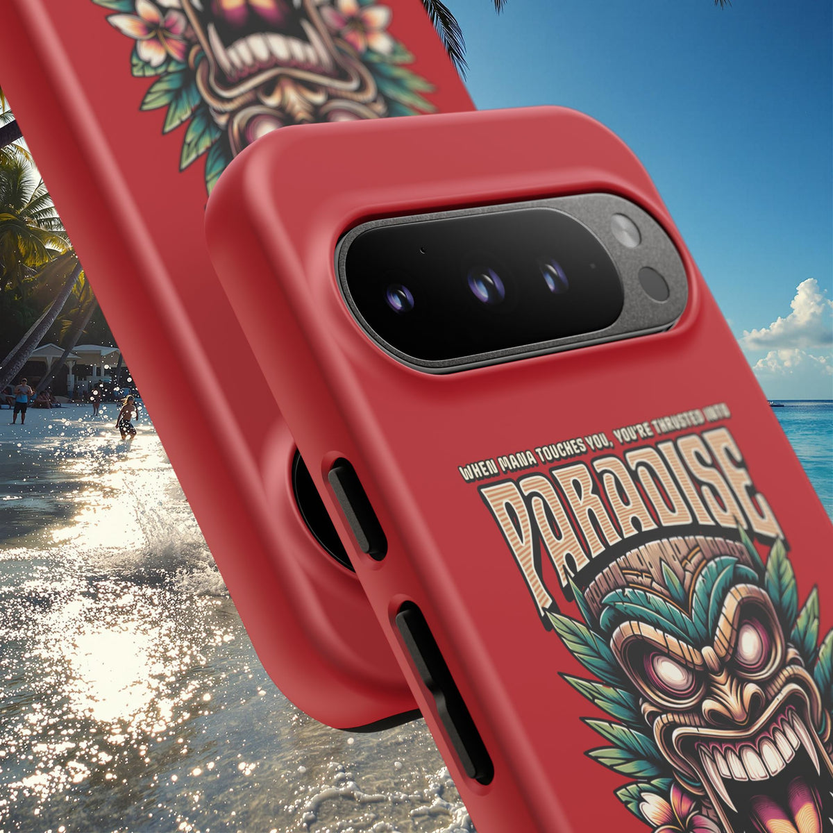 Moorea – Coque Antichoc Premium Tiki Fenua