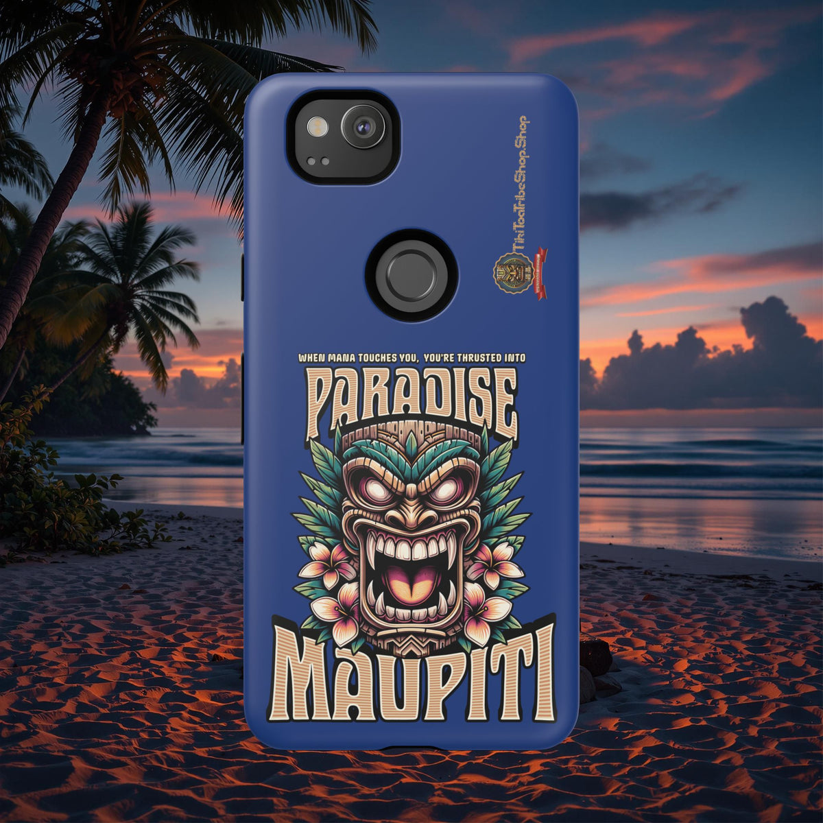 Maupiti Spirit – Coque Tiki Sauvage & Tropicale