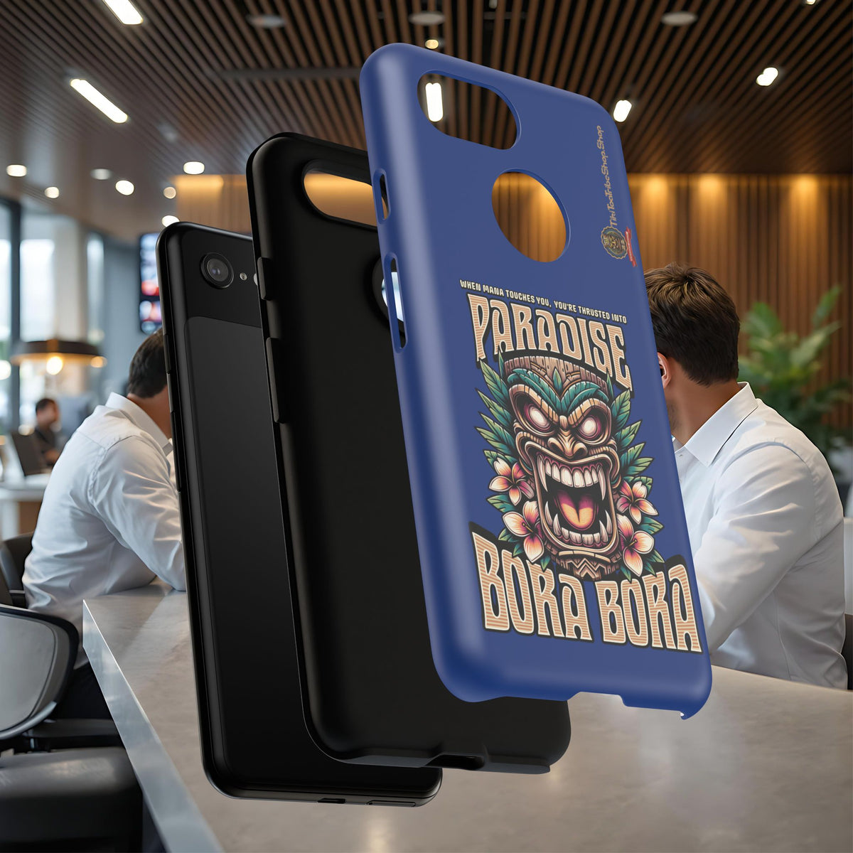 Bora Bora – Coque Antichoc Premium Tiki Élégance