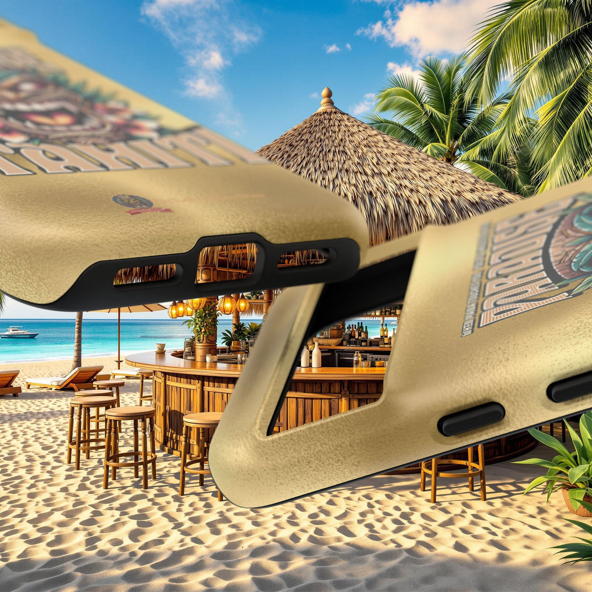 Tahiti – Coque Antichoc Premium Tiki Royal
