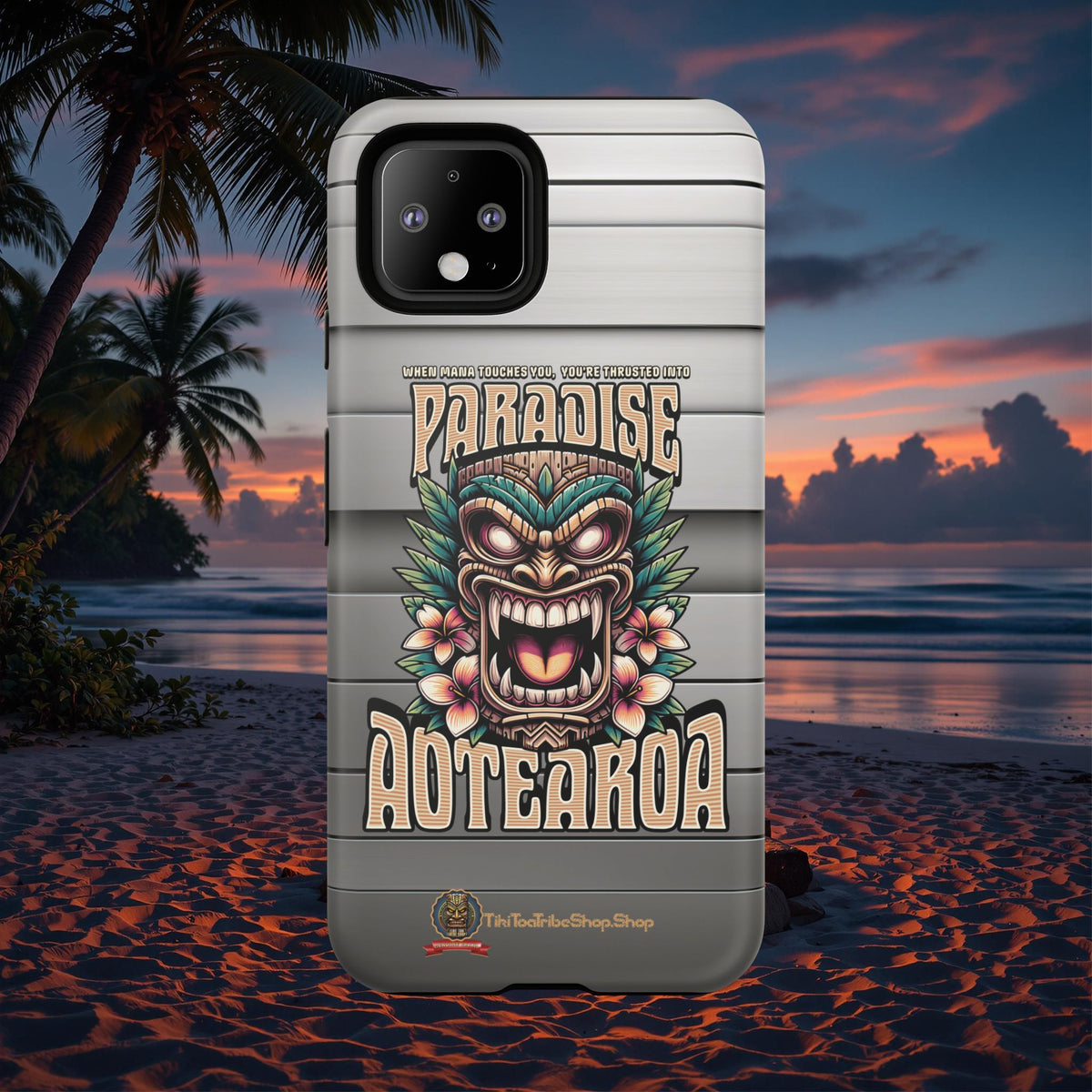 Aotearoa – Tiki Maori &amp; Ancestral Mana Shockproof Case