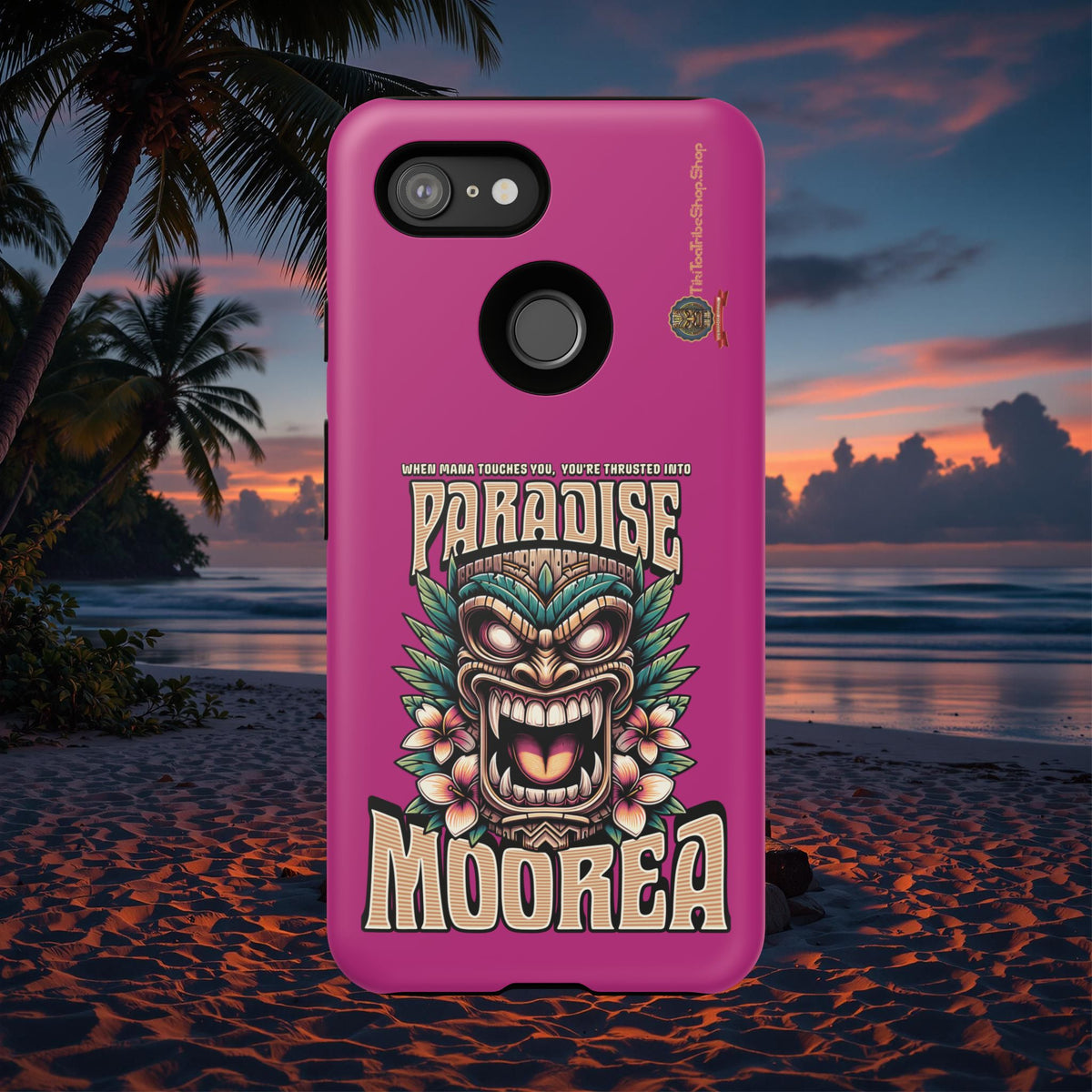 Moorea – Coque Antichoc Premium Tiki Fenua
