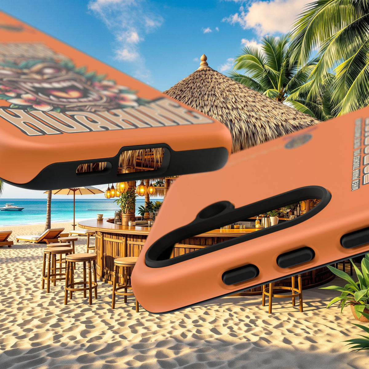 Huahine – Coque Antichoc Premium Tiki Fenua
