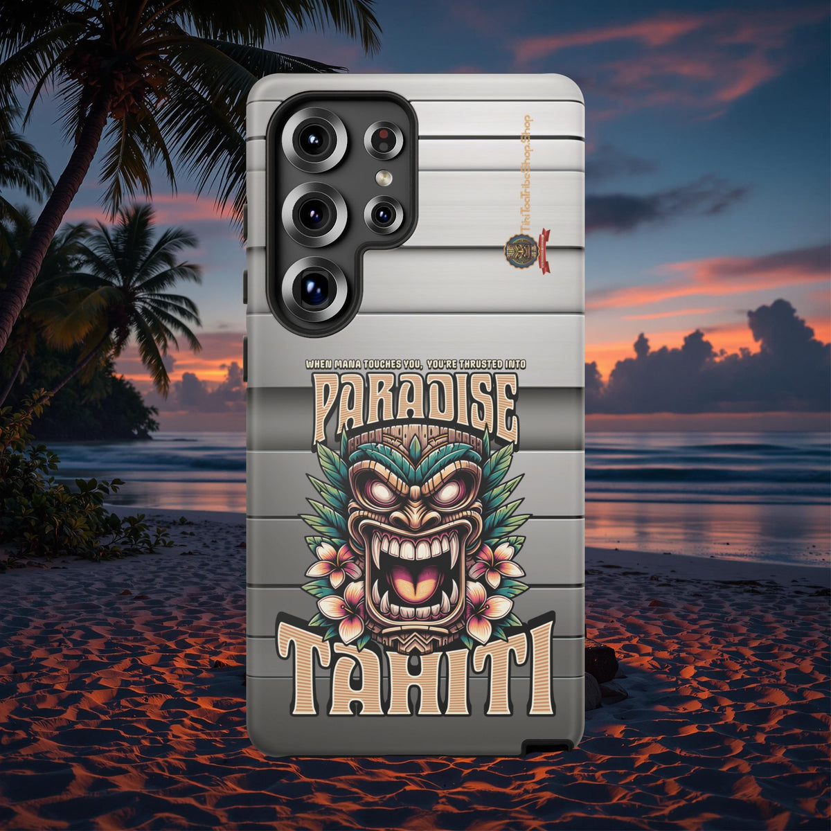 Tahiti – Coque Antichoc Premium Tiki Royal