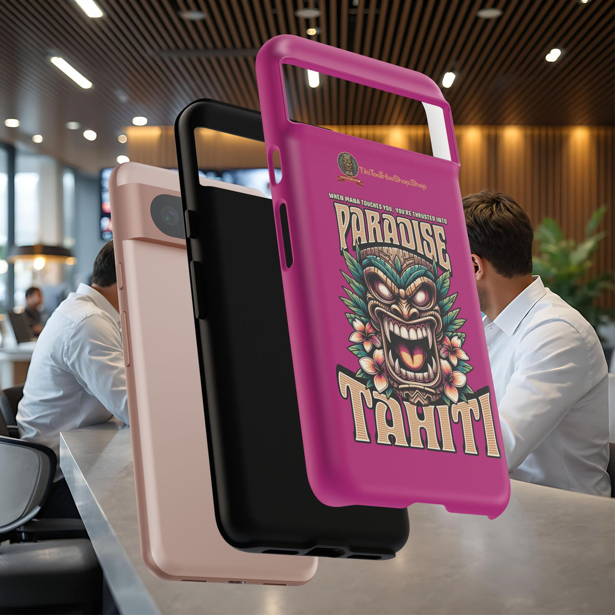 Tahiti – Coque Antichoc Premium Tiki Royal