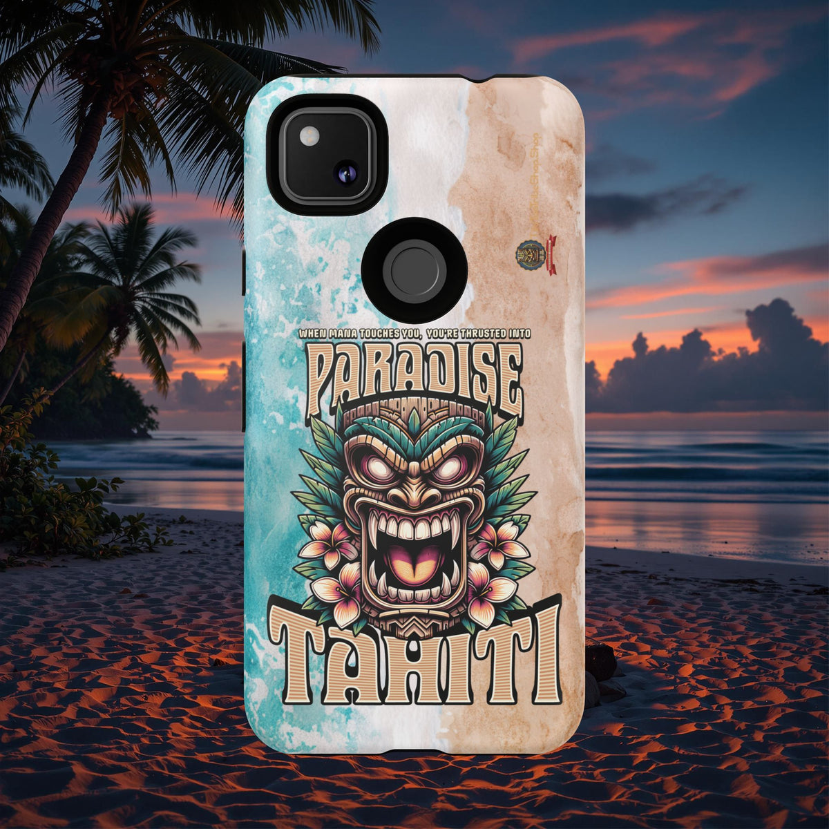Tahiti – Coque Antichoc Premium Tiki Royal