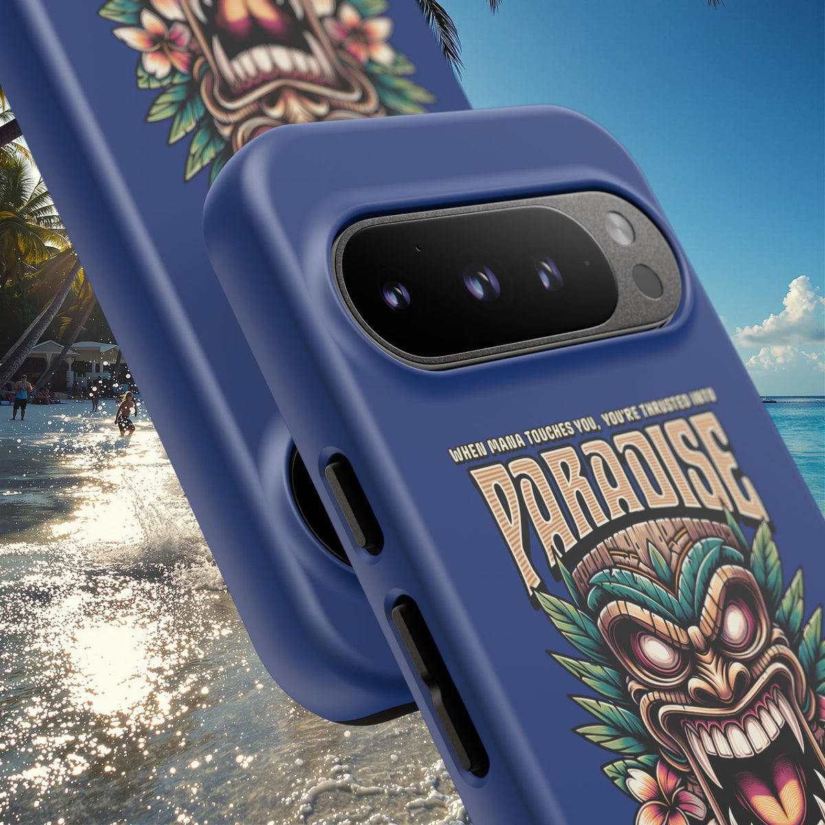 Aotearoa – Coque Antichoc Tiki Maori & Mana Ancestral