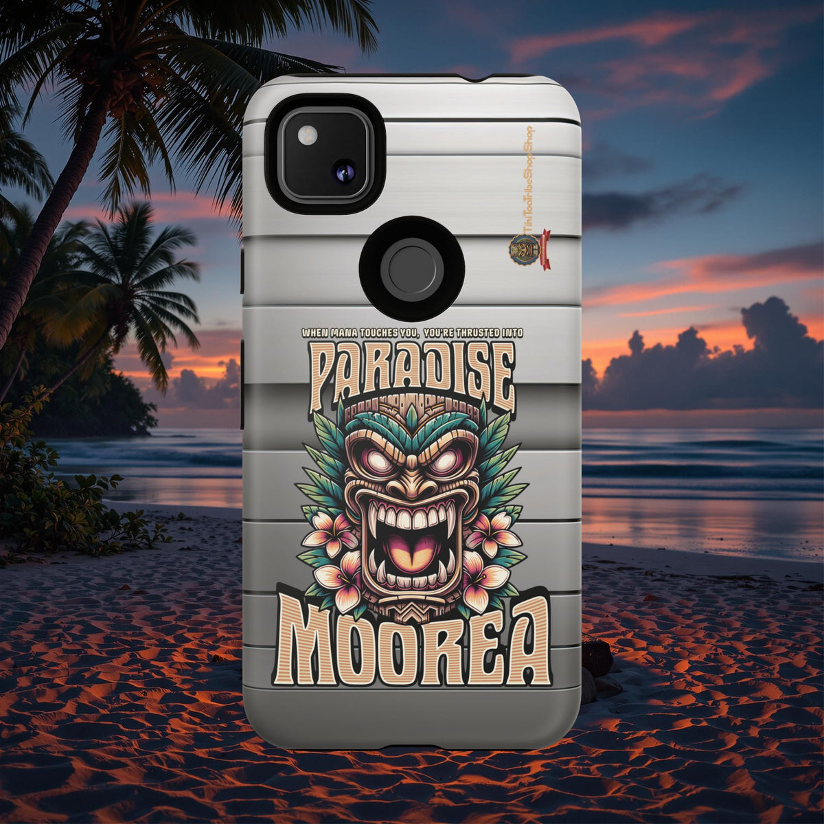 Moorea – Coque Antichoc Premium Tiki Fenua