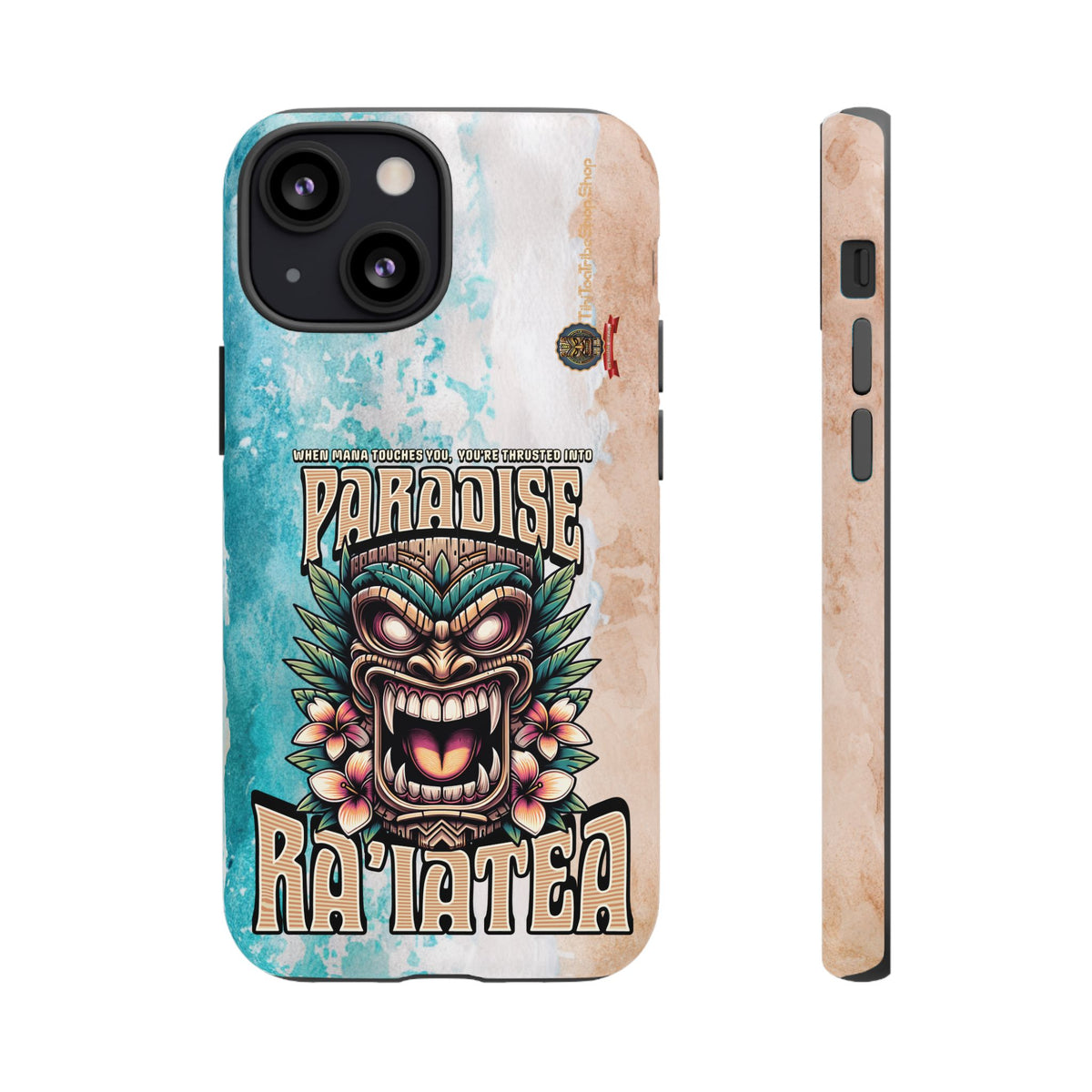 Ra’iatea – Coque Tiki Tribal de Protection Premium