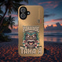 Tahaa – Coque Antichoc Premium « Tiki Féroce » | Design Tribal & Protection Maximale