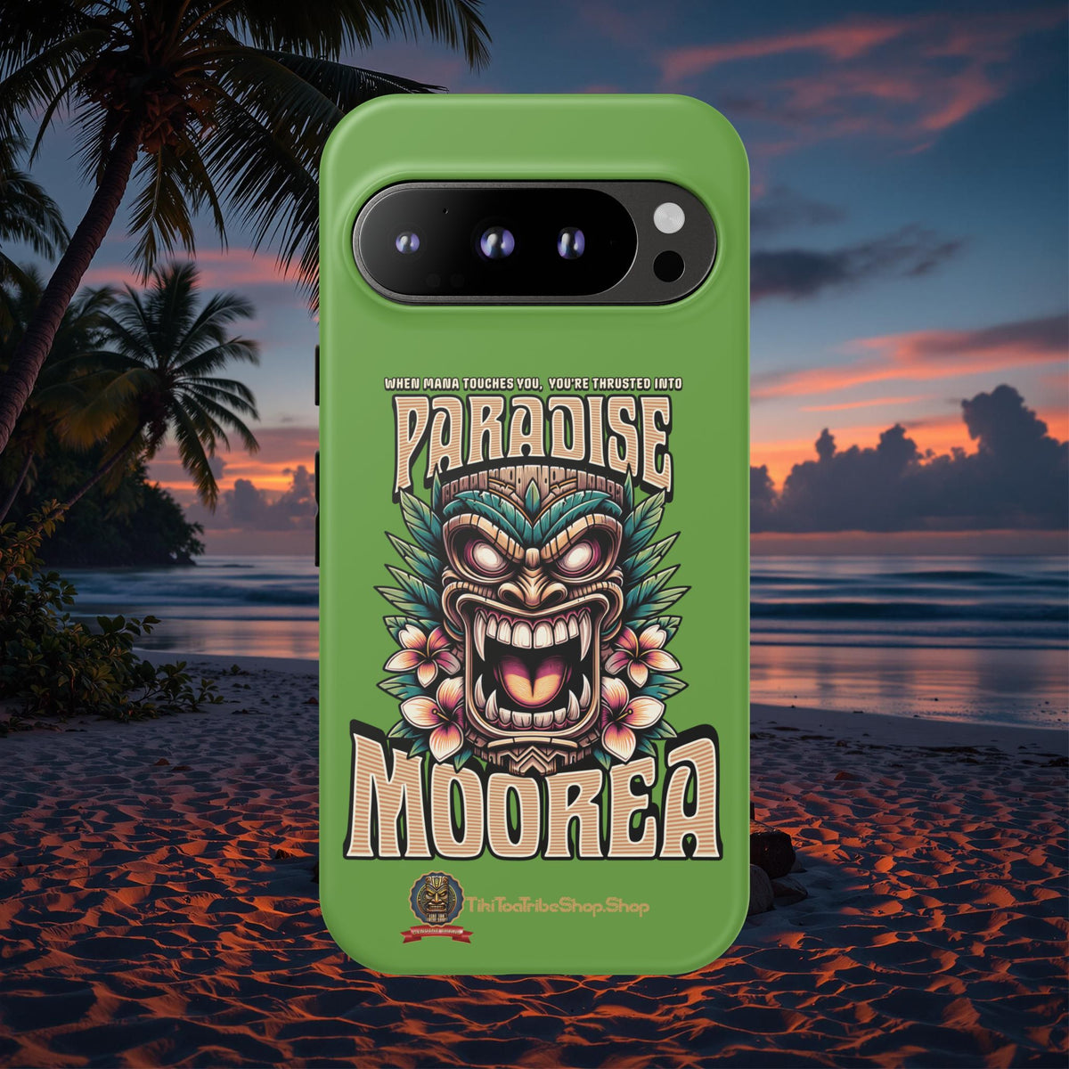 Moorea – Coque Antichoc Premium Tiki Fenua