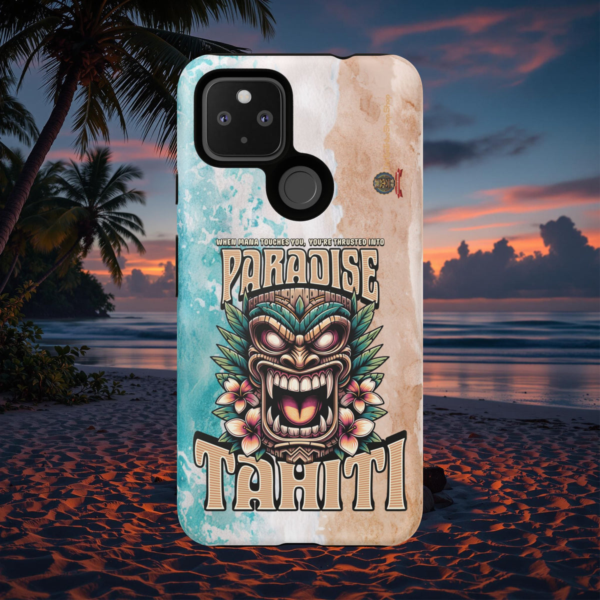 Tahiti – Coque Antichoc Premium Tiki Royal