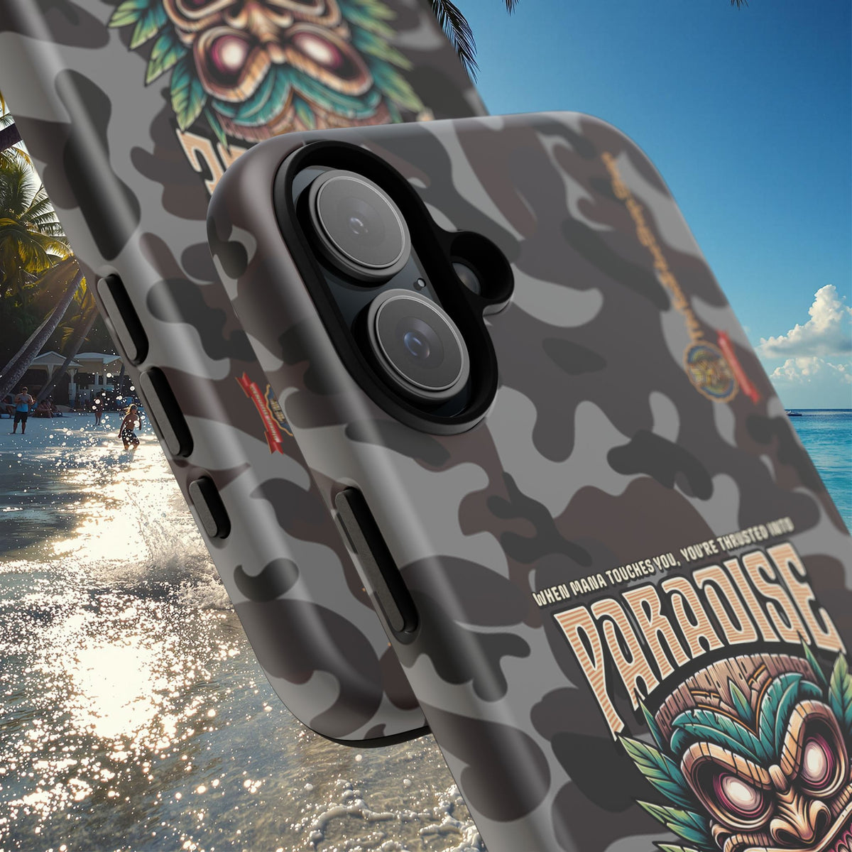 Ra’iatea – Coque Tiki Tribal de Protection Premium