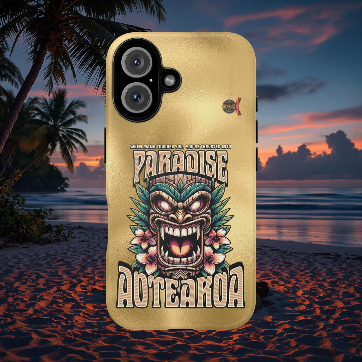 Aotearoa – Tiki Maori &amp; Ancestral Mana Shockproof Case