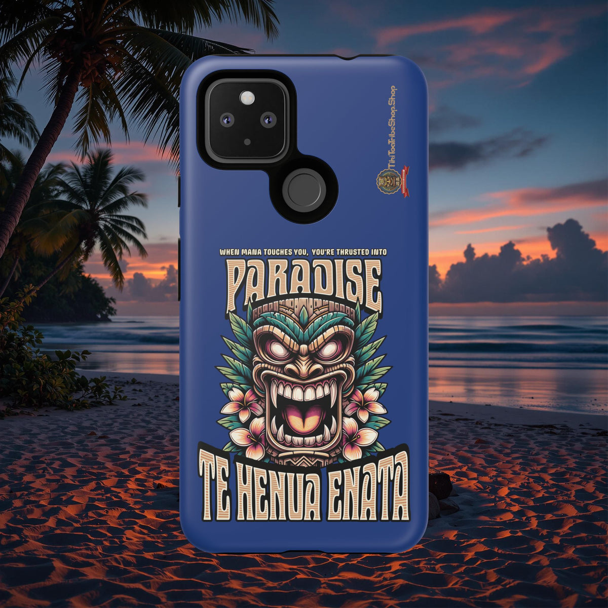 Te Henua Enata – Coque Antichoc Tiki Ancestral & Puissant