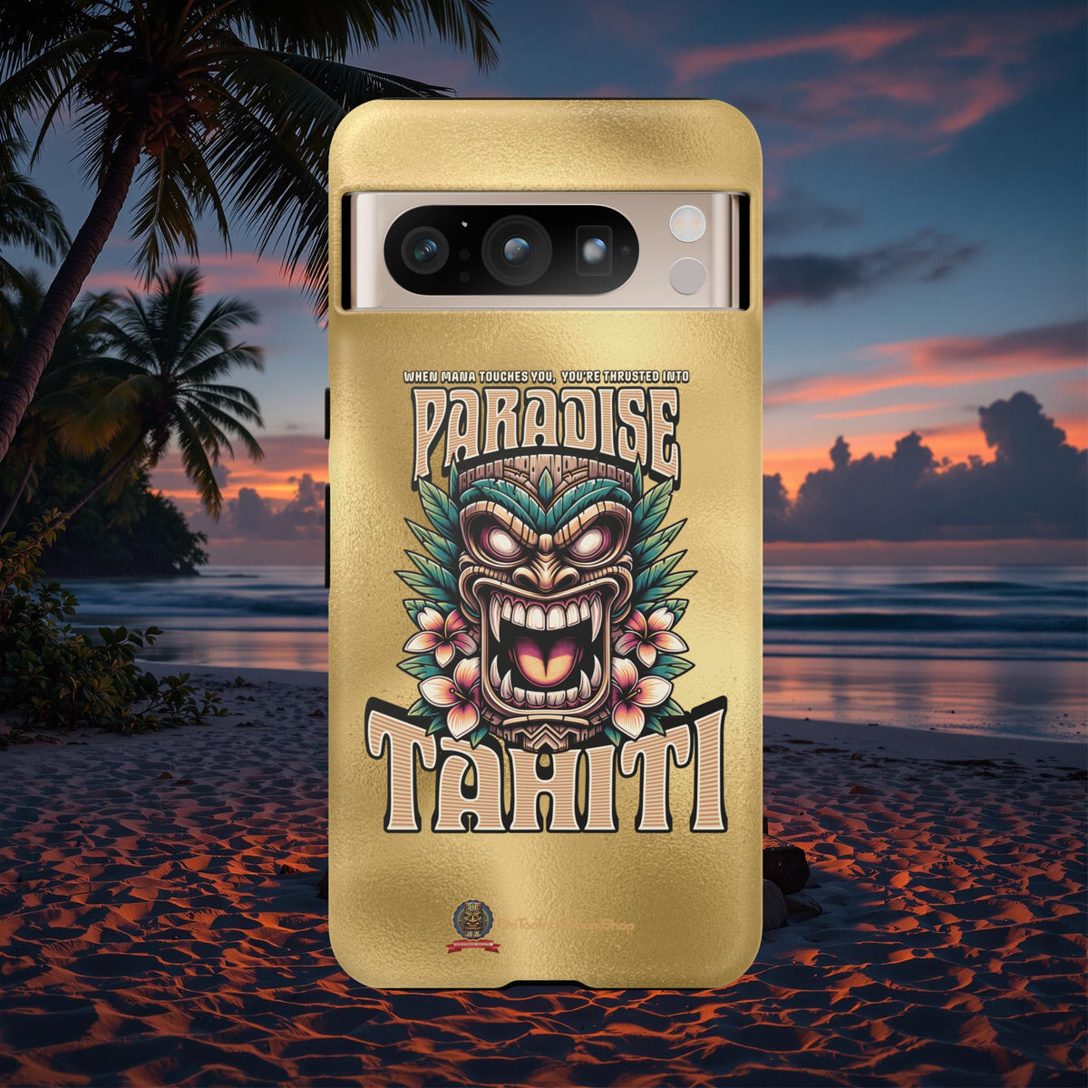 Tahiti – Coque Antichoc Premium Tiki Royal