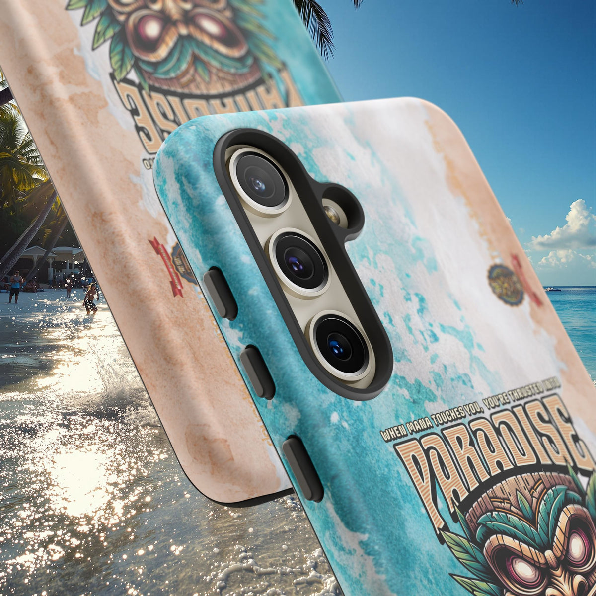 Ra’iatea – Coque Tiki Tribal de Protection Premium