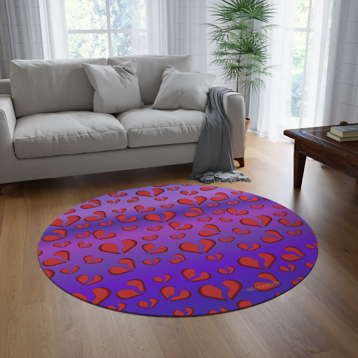 Tapis Rond, Cœurs Brisés, Âme Rebelle