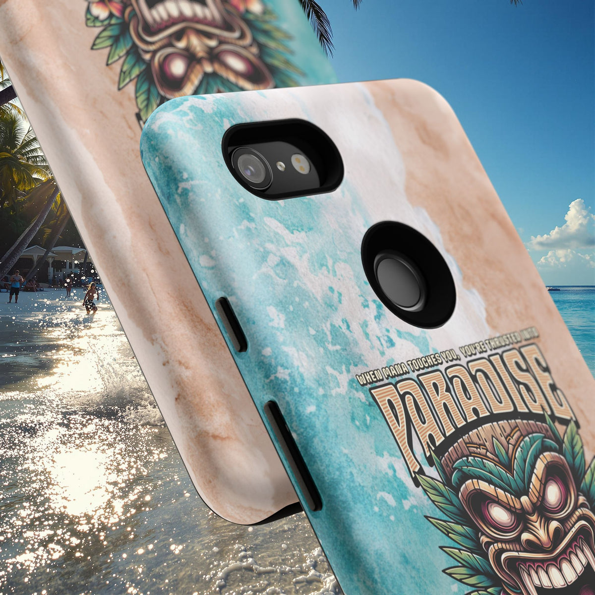 Aotearoa – Coque Antichoc Tiki Maori & Mana Ancestral