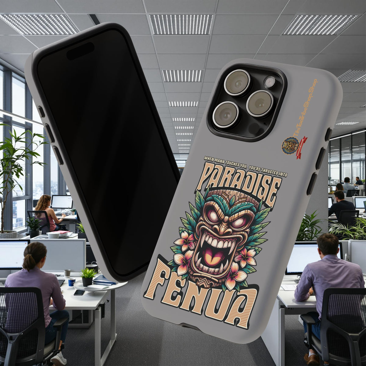 Fenua Guardian – Coque Antichoc Art Polynésien