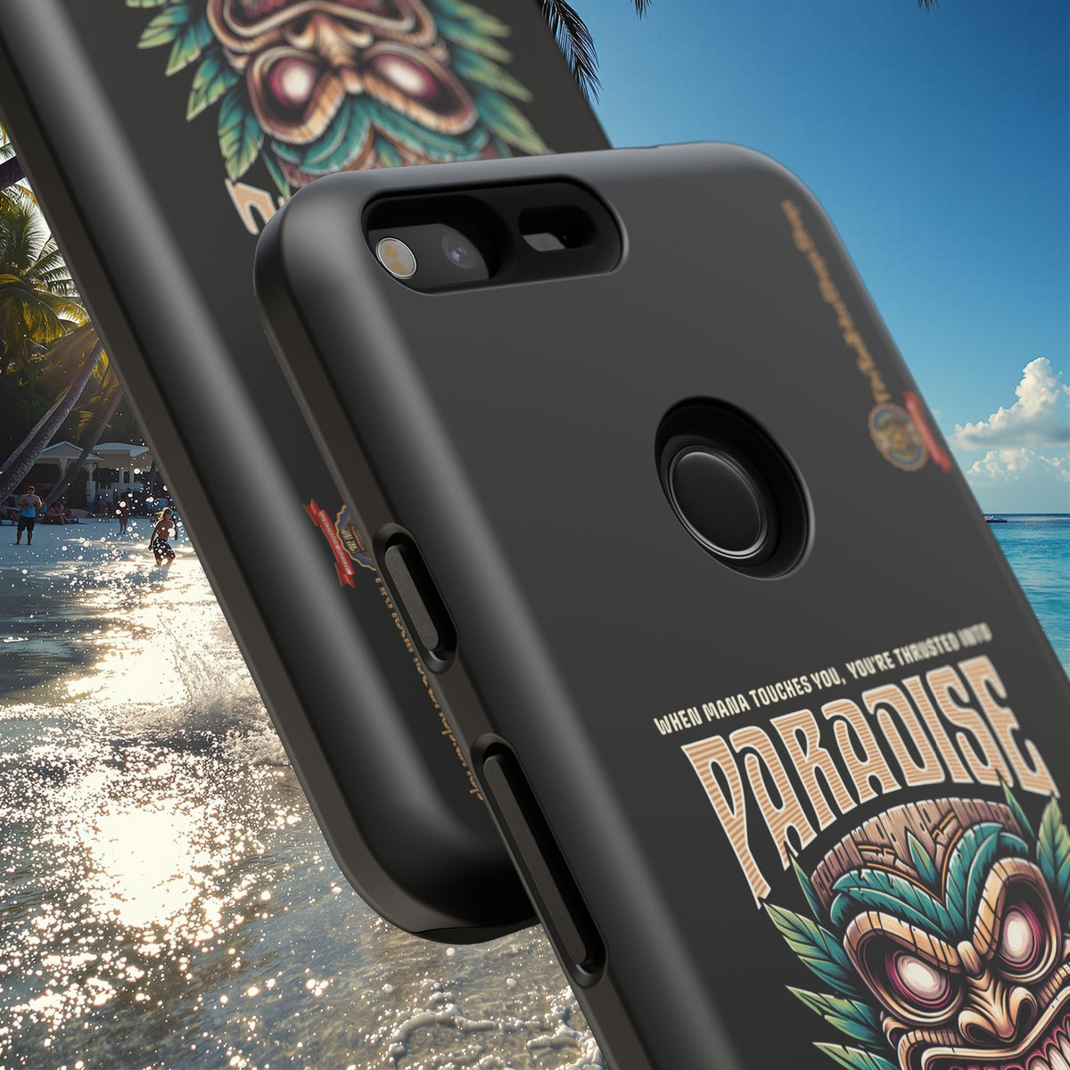 Bora Bora – Premium Tiki Elegance Shockproof Case