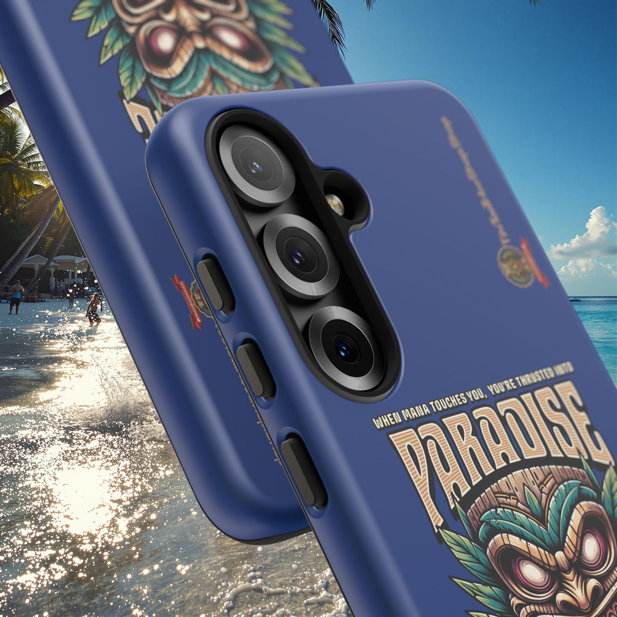 Tahiti – Coque Antichoc Premium Tiki Royal