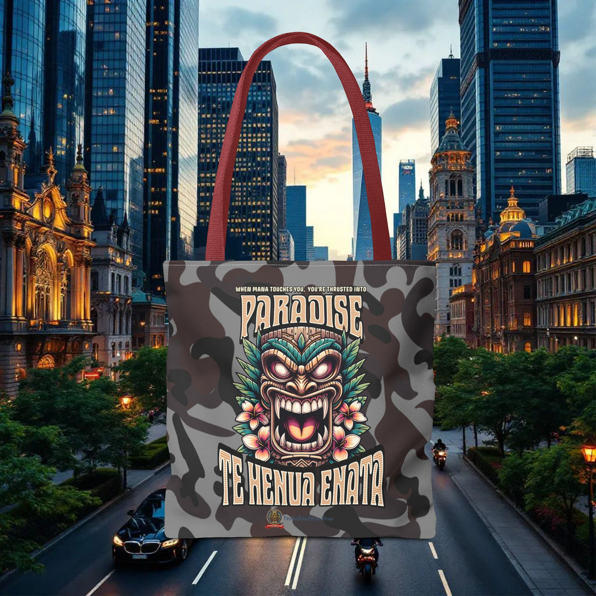 Tote Bag - 'Paradise Te Henua Enata'