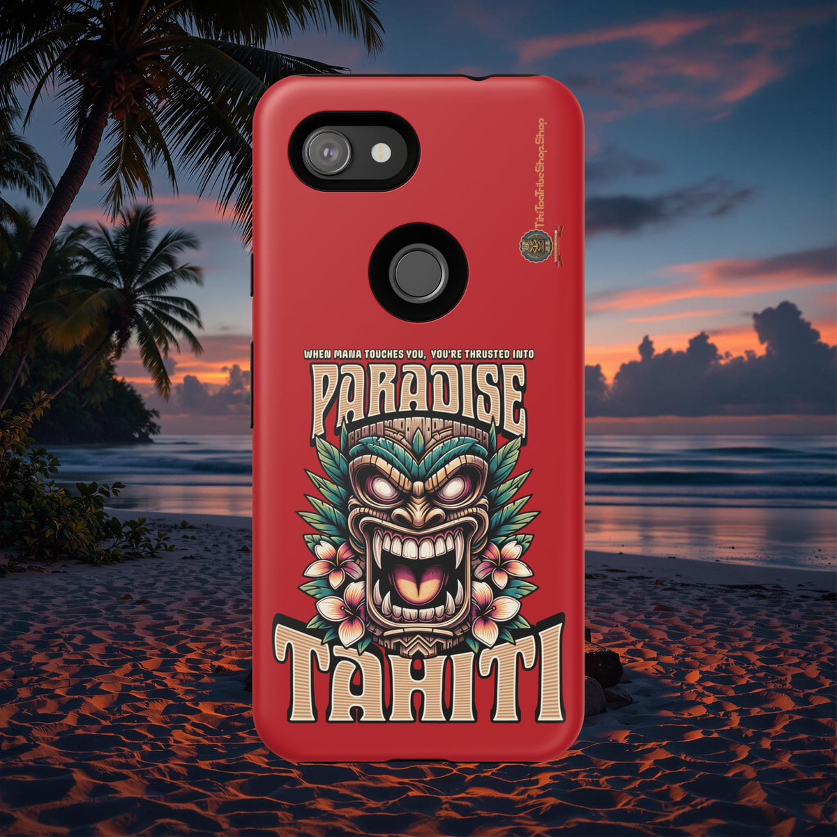 Tahiti – Coque Antichoc Premium Tiki Royal