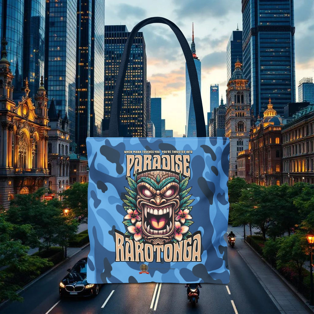 Tote Bag - 'Paradise Rarotonga'