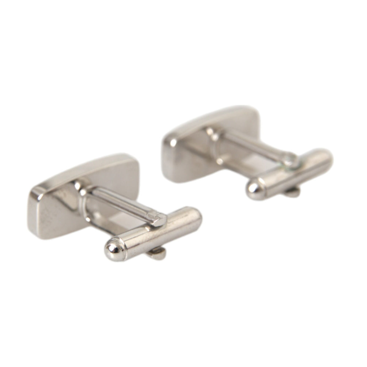 Boutons de Manchette Dolce & Gabbana "Design Industriel Plaqués Argent"