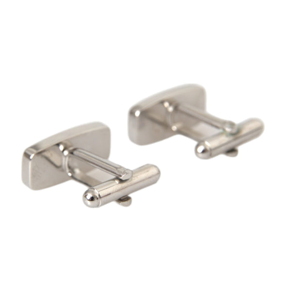 Boutons de Manchette Dolce & Gabbana "Design Industriel Plaqués Argent"