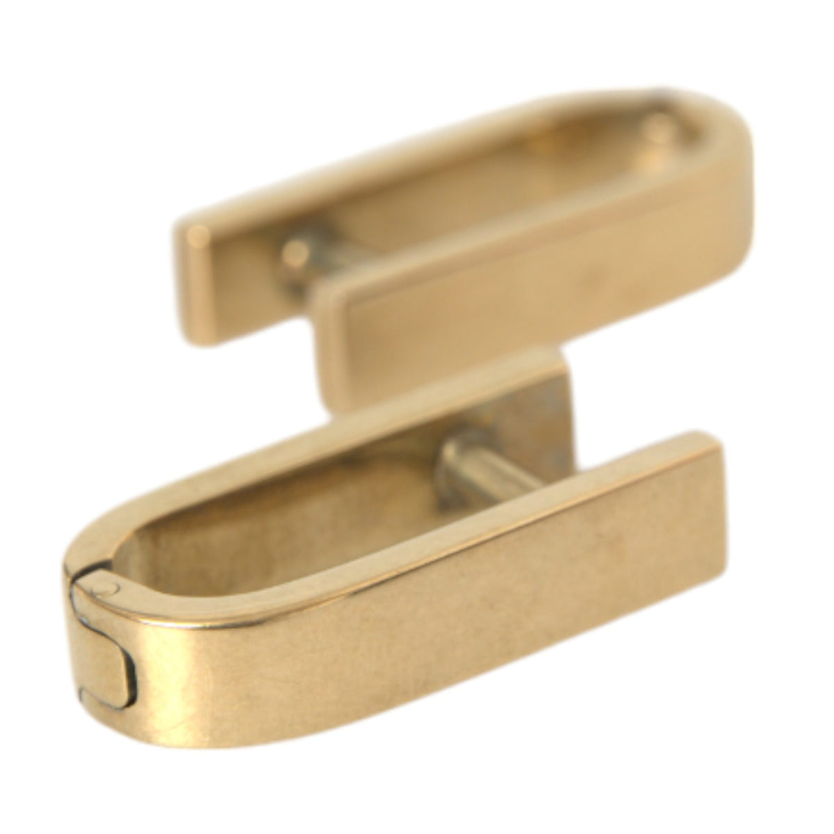 Boutons de Manchette Dolce & Gabbana "Barre Élégante Plaquée Or"