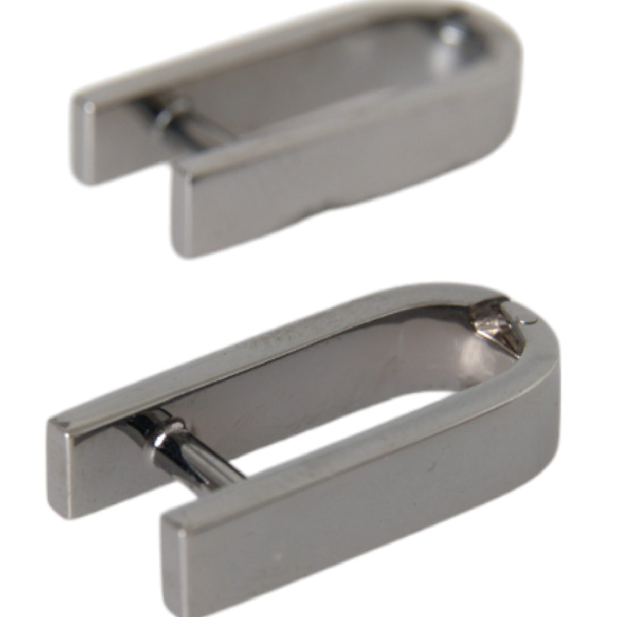 Boutons de Manchette Dolce & Gabbana "Minimaliste Plaqués Argent"
