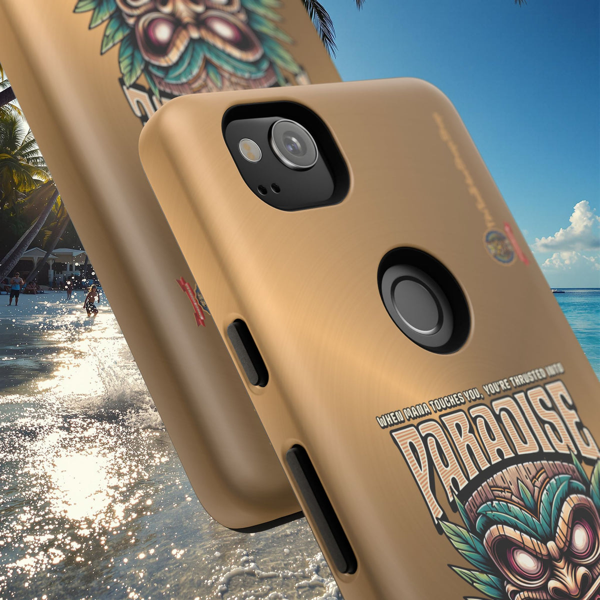 Bora Bora – Coque Antichoc Premium Tiki Élégance