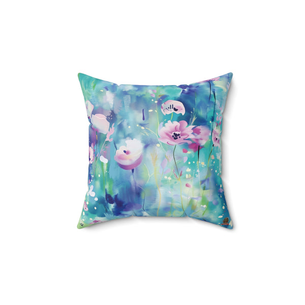Fleurs Abstraites : Aura de Turquoise