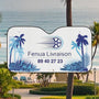 Fenua Sunshade Delivery "PALM TREES"