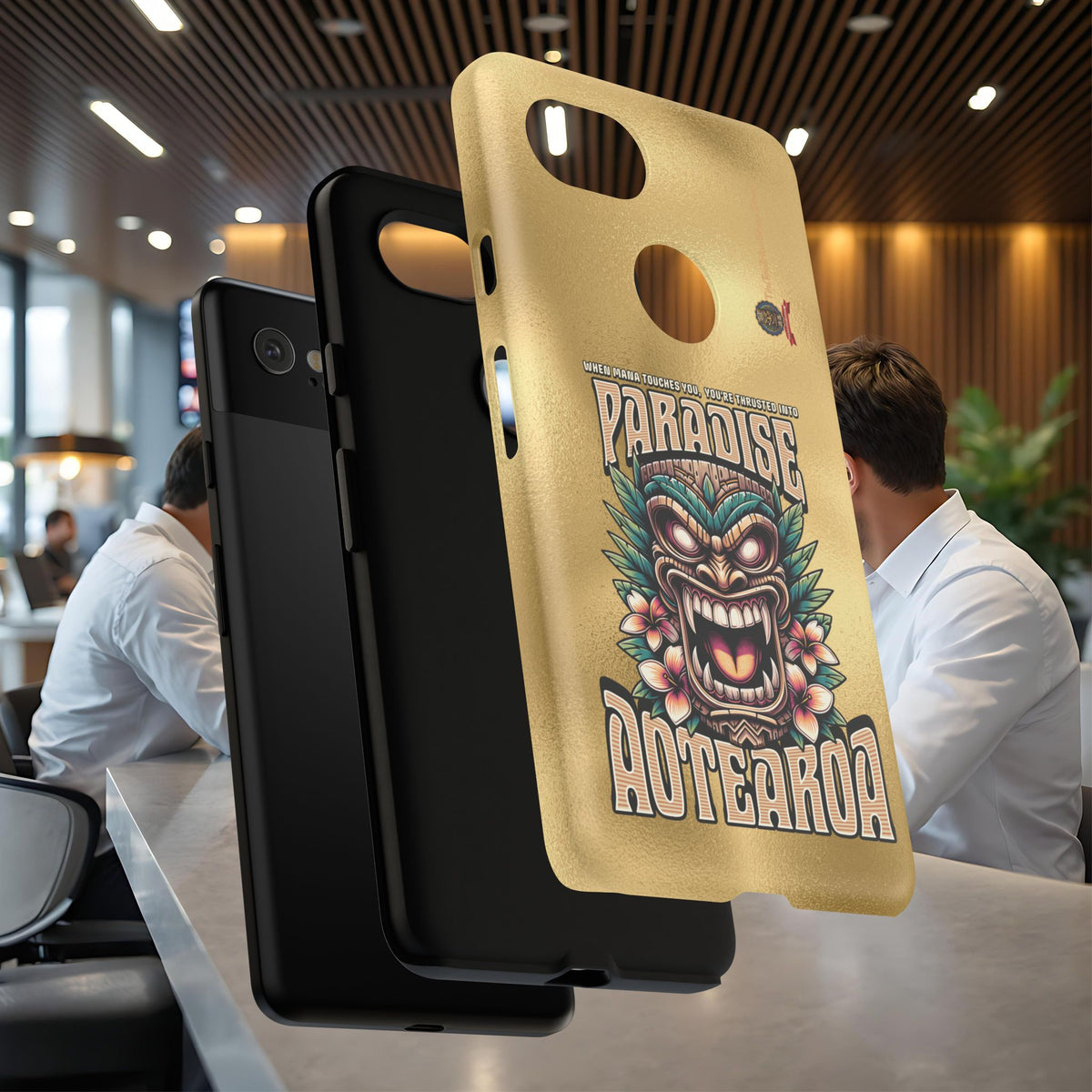 Aotearoa – Tiki Maori &amp; Ancestral Mana Shockproof Case