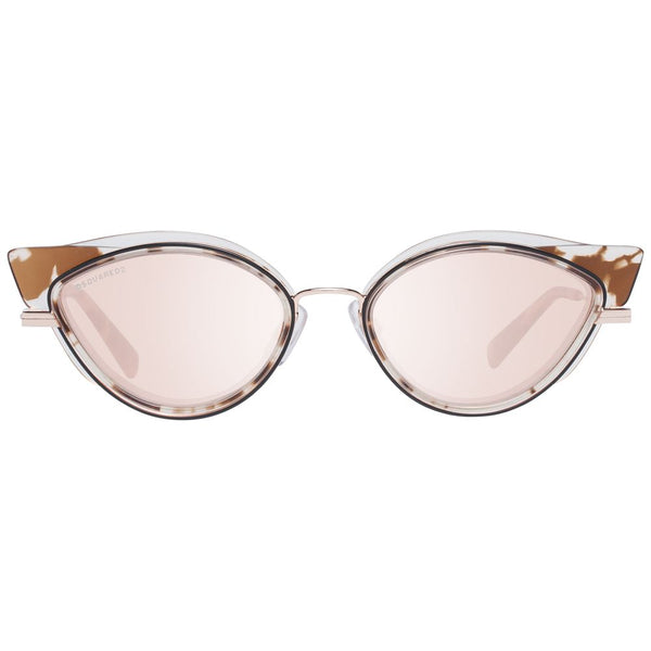 DSQUARED², Lunettes de Soleil "Cat Eye" Marron