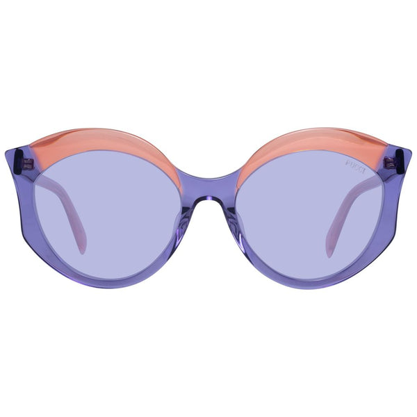 EMILIO PUCCI Lunettes de soleil Papillon violettes pour femme