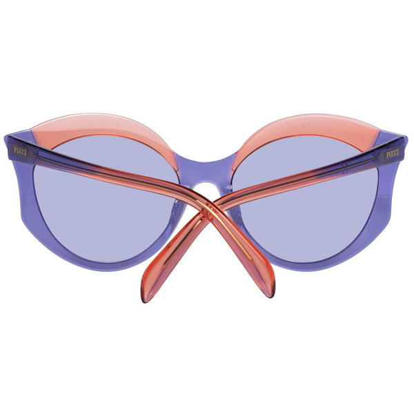 EMILIO PUCCI Lunettes de soleil Papillon violettes pour femme