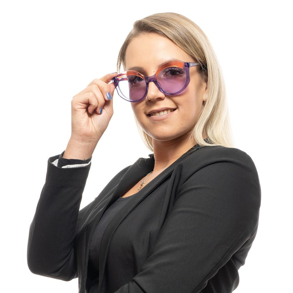 EMILIO PUCCI Lunettes de soleil Papillon violettes pour femme