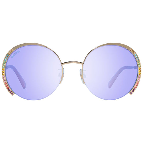 SWAROVSKI Lunettes de Soleil Femme "Romy" en Métal Doré