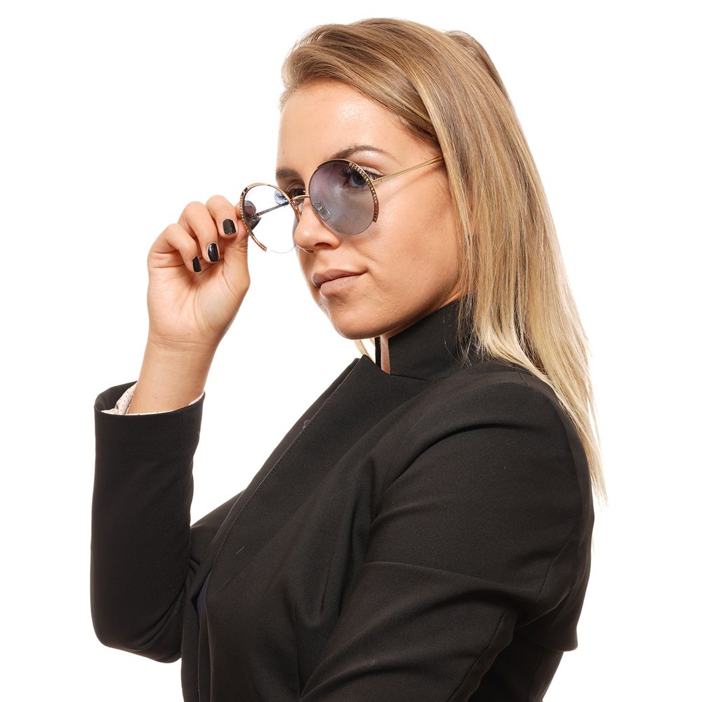 SWAROVSKI Lunettes de Soleil Femme "Romy" en Métal Doré