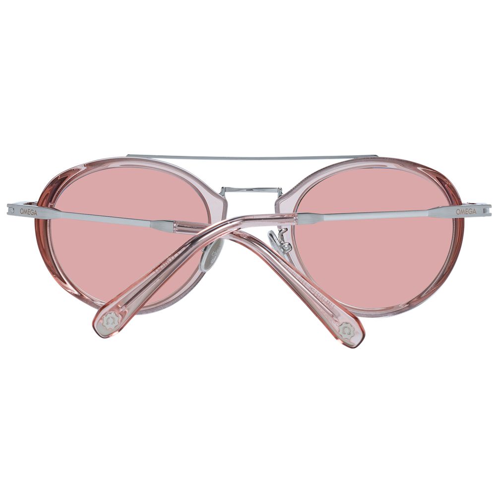 OMEGA Lunettes De Soleil Aviateur Rondes Unisexe