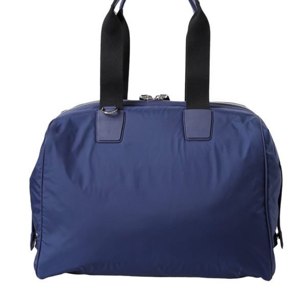 DOLCE & GABBANA SAC DE SPORT VOYAGE EN NYLON BLEU MARINE