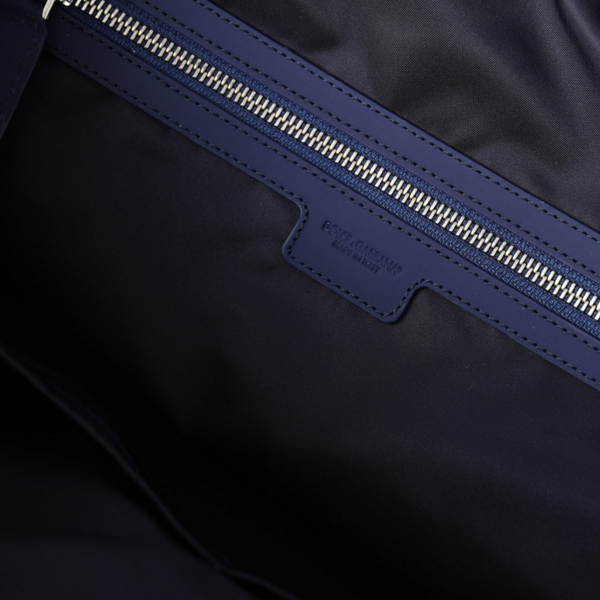 DOLCE & GABBANA SAC DE SPORT VOYAGE EN NYLON BLEU MARINE