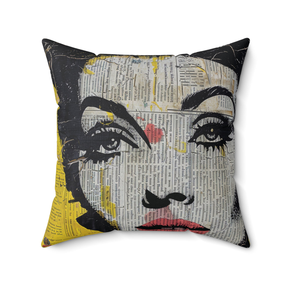 Pop Art Collage Magazine: Fragmented Elegance